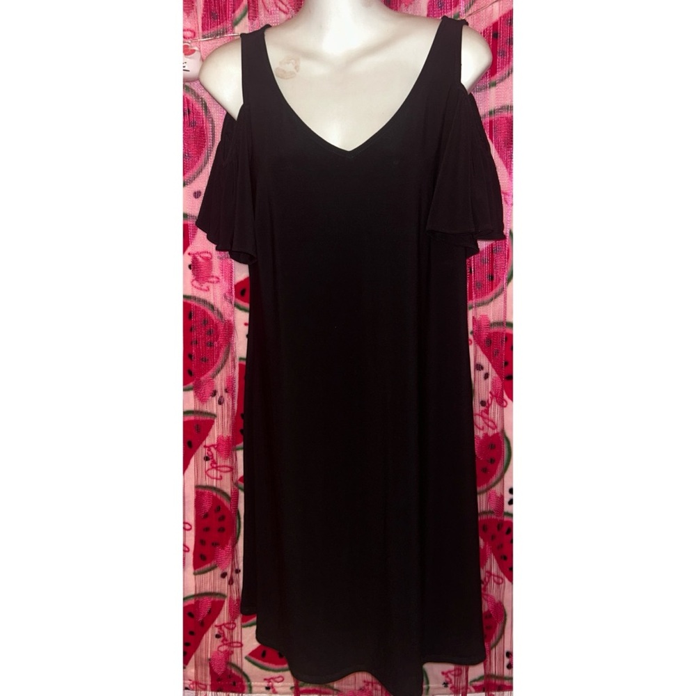 🖤 Y2k Cold Shoulder Mini Dress